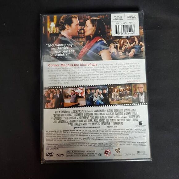 Ghosts of Girlfriends Past (DVD, 2009) Matthew McConaughey & Jennifer Garner – R - Picture 2 of 2